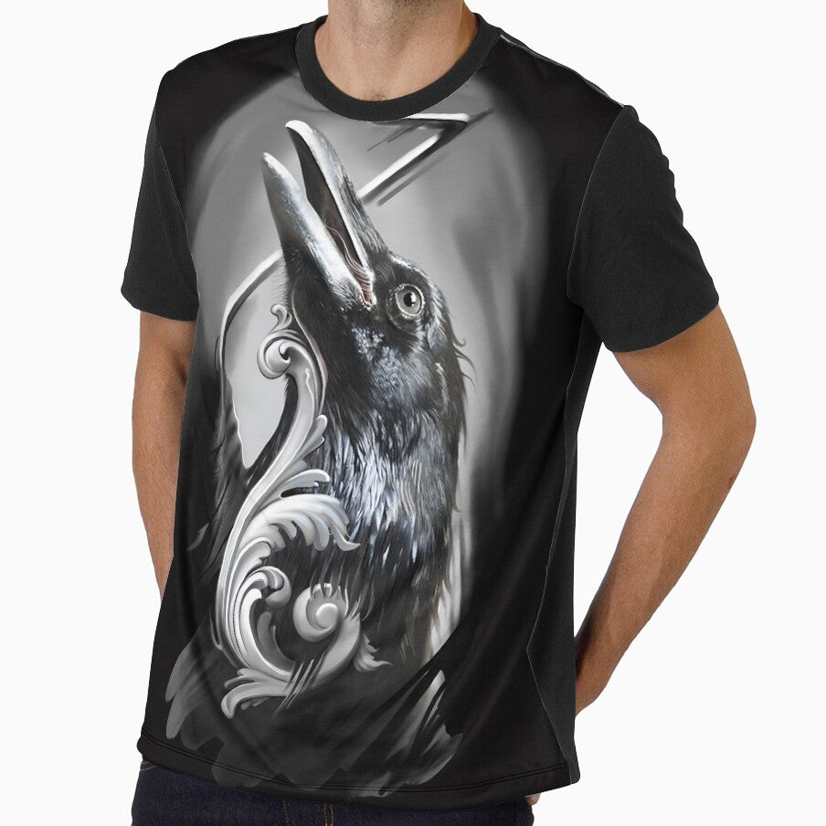 Black Raven by Kettattooart