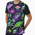 Bioluminescent Deep Ocean Amoeba Pattern by DreamCraze