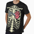 Tattooist Tattoo Artist Vintage Ribcage Anatomical Heart by GrandeDuc