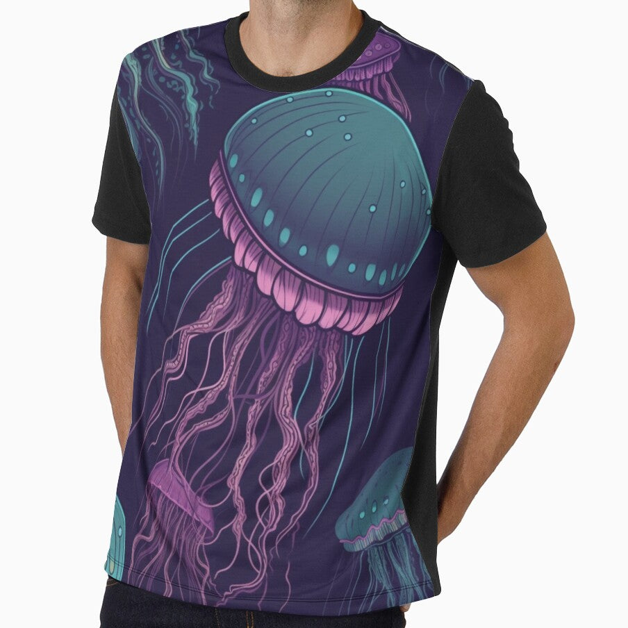 Lumo jellyfish pink by Lillypot-Prints