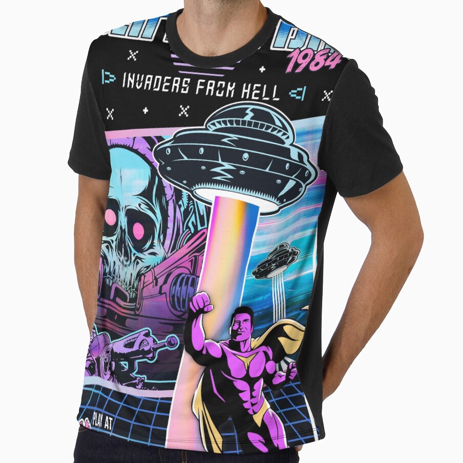 Darkstorm 80s Arcade Design by VhsNeon