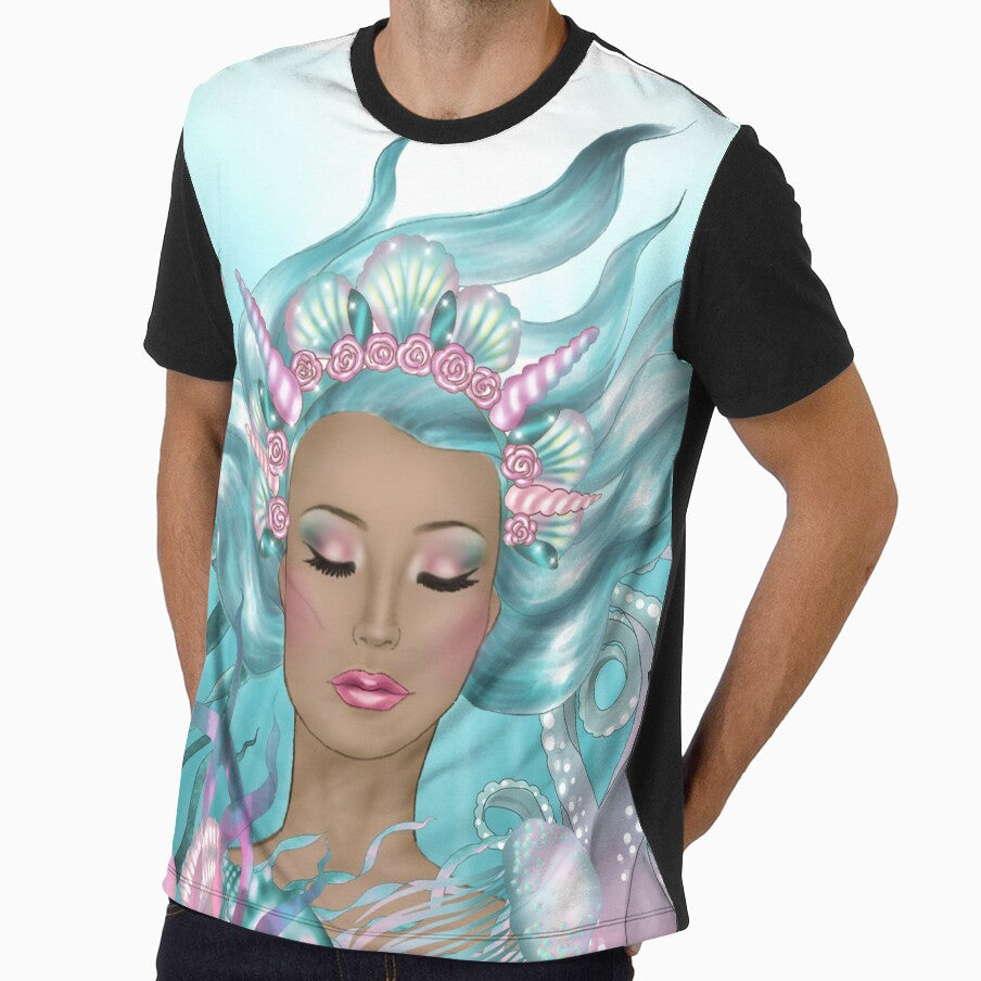 Holographic ocean mermaid by Rosabebe