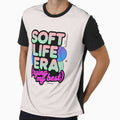 Soft Life But Mentally Tired Sticker – Aesthetic Gen Z Meme, Relatable Burnout Humor, Cute Minimal Design by VectorJoy