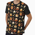 Adorable Asian Food and Drinks Pattern 4 by Lia Vina
