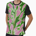 Aglaeonema Pink Lady Leaf Pattern by TropicalFronds