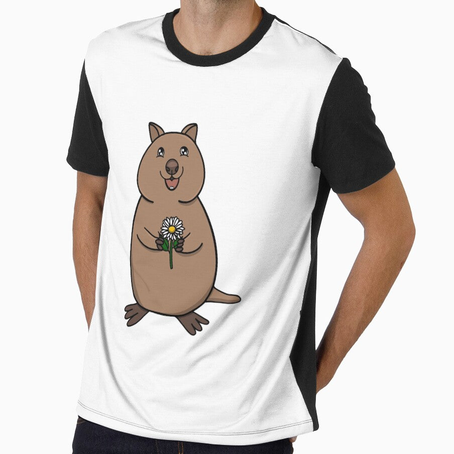 Quokka Gives You a Flower! by ArtworkByCasey