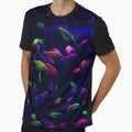 Neon glow fish color by Golden-place