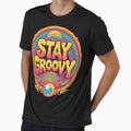 Stay Groovy 70s Retro Wavy Typography by Rafael Bee