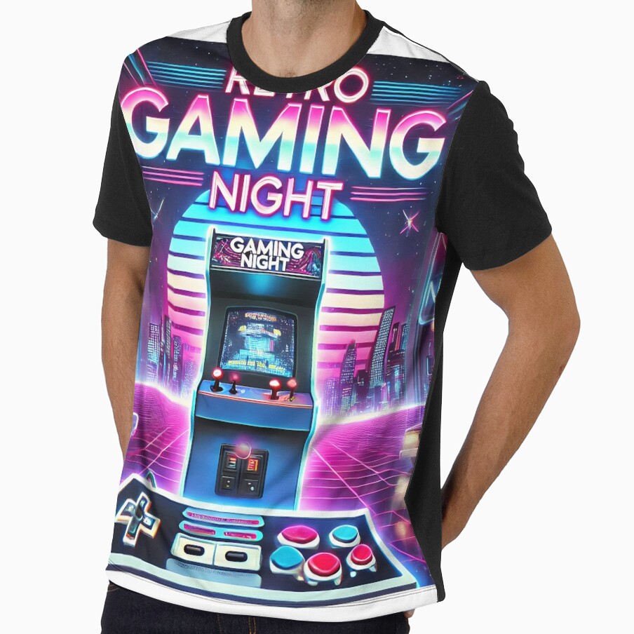 Retro gaming night by HarryBozz