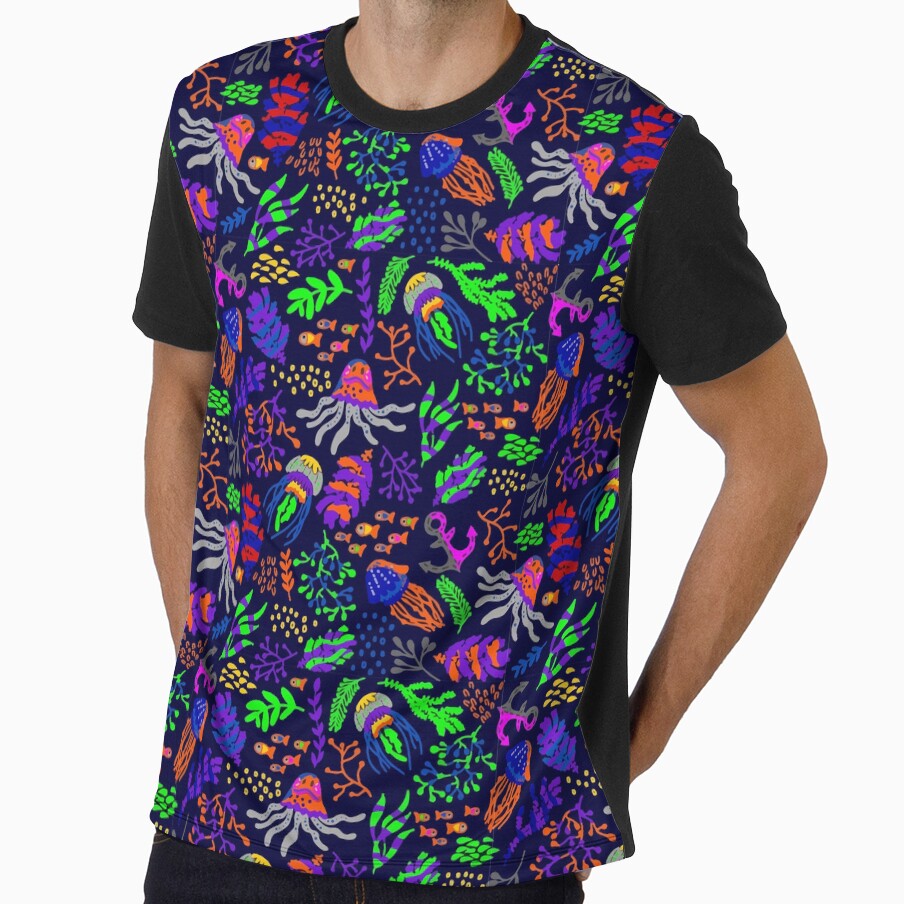 Cute Neon Aquarium by goblintown