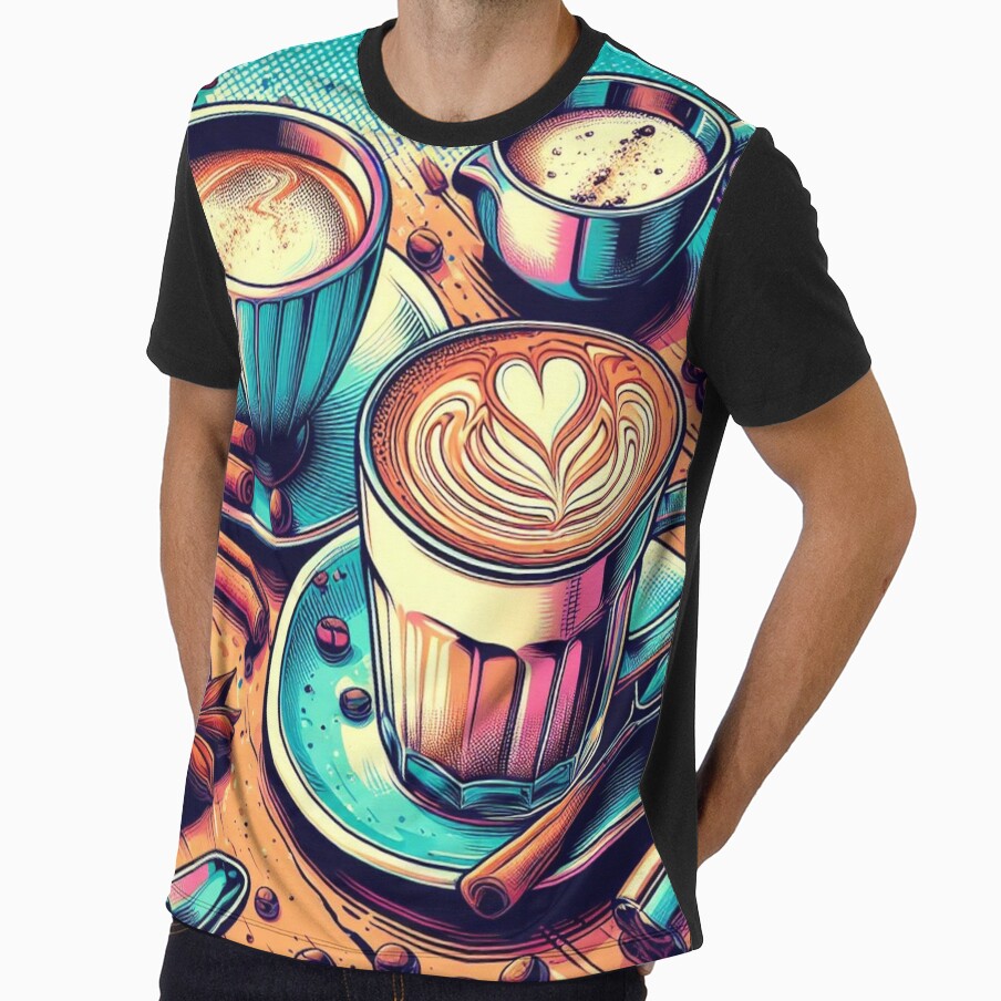 Chai Latte: Pop Art Beverage Bliss by StickerStudio27