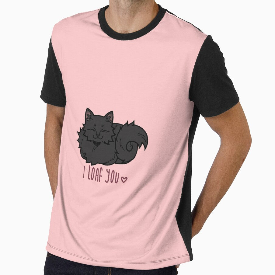 Copy of I LOAF YOU // Black Cat by ZEMMACRAFT