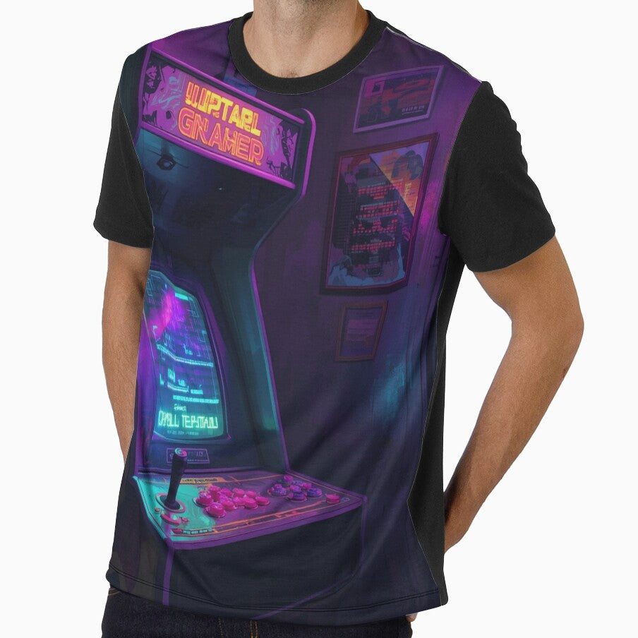 Retro Arcade Machine Gaming Pop Art Design by Pink-Blossoms
