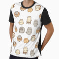 Funny Loaf and Cat Design | Cute Cartoon Cat and Bread Artwork by ZenAnimeWearz