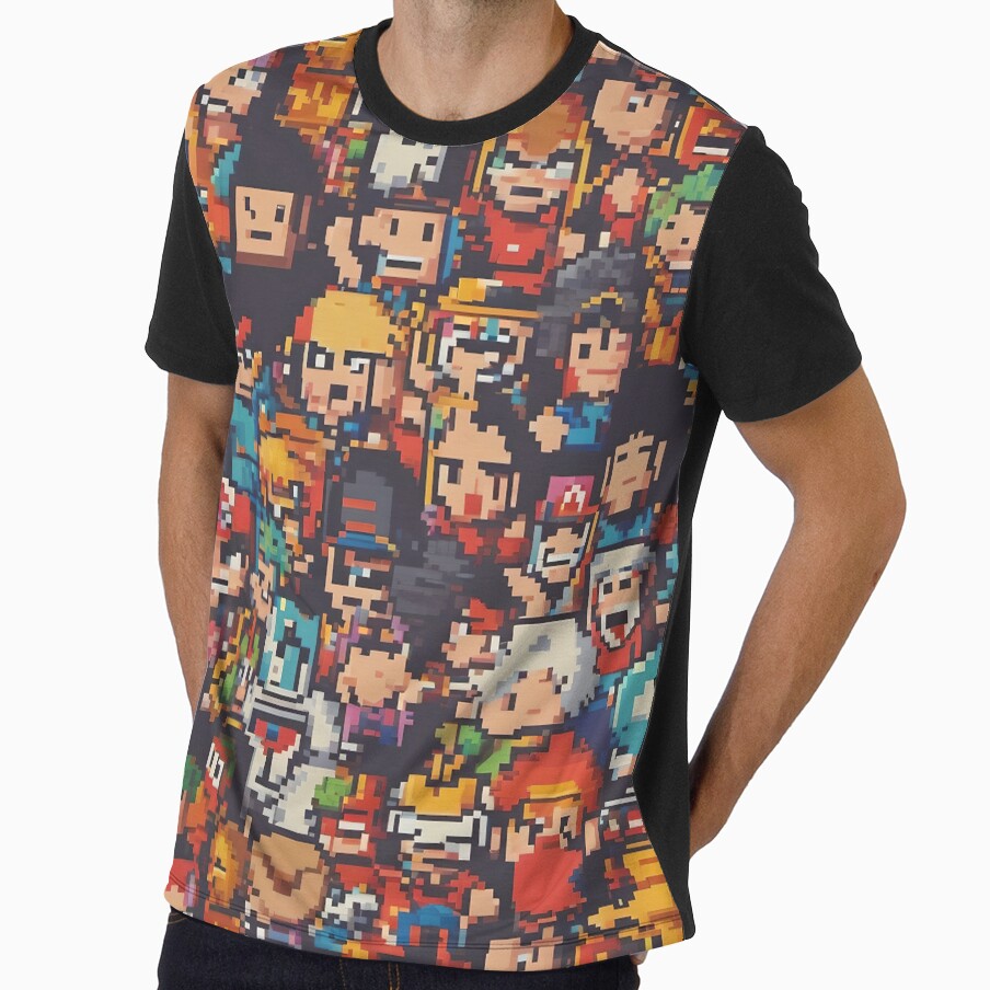 Retro Arcade Characters by AbsoluteA