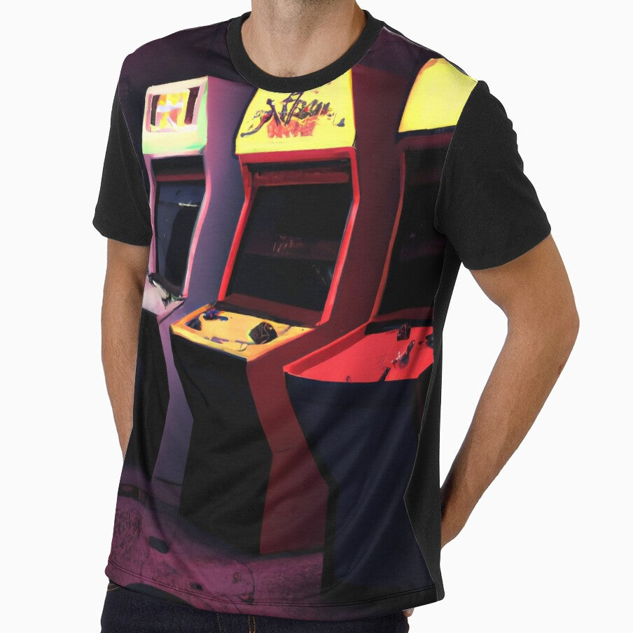 80s Retro Arcade Gaming - AI Generated Art by Vault256