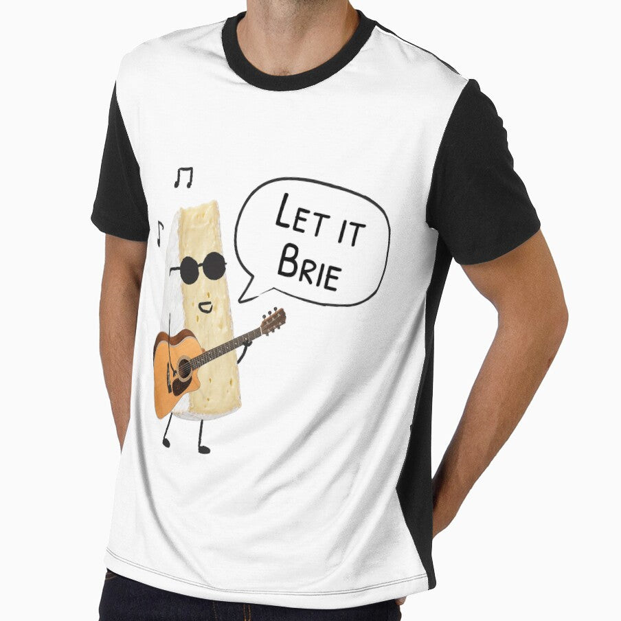Let It Brie: Guitar Cheese Pun by techkitchensink