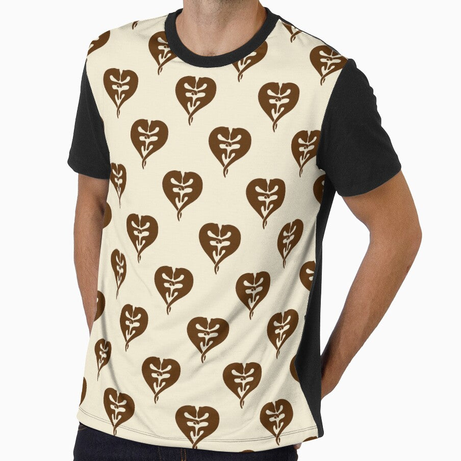 Otters Holding Hands Heart pattern by jezkemp