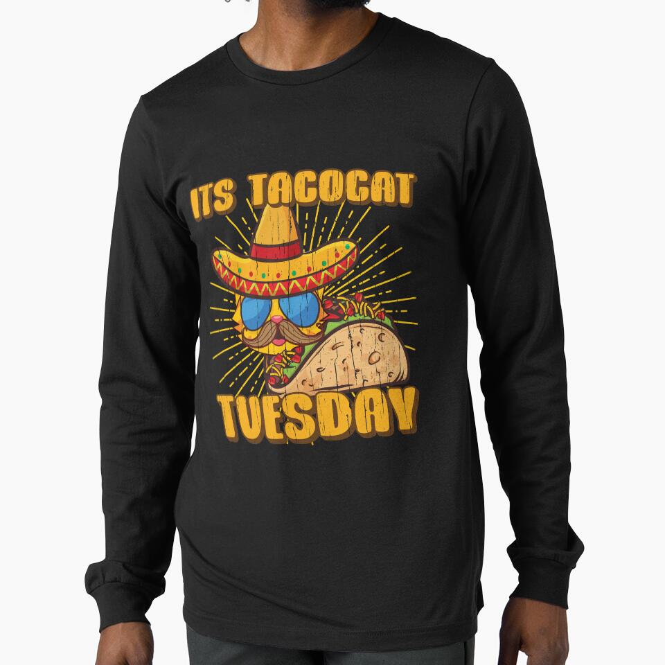 Tacocat Tuesday Tacos Cat Lover Gift by Hananiah Merch