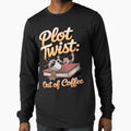 Plot twist - book lover – bookworm - librarian life - literature lover - book club – bibliophile - stack of books - novel addict - paperback fan - readers retreat - book obsession by JansenGS