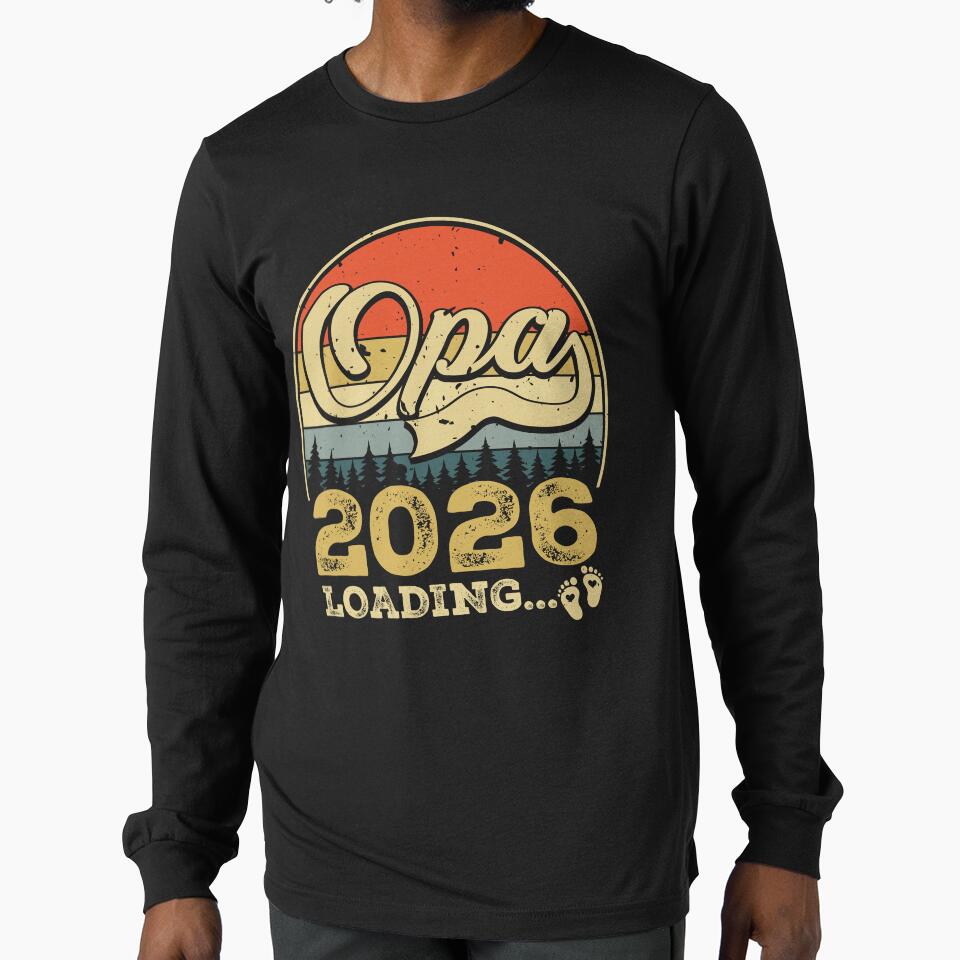 Opa 2026 Loading Funny Grandpa Announcement by TheVogueVibes