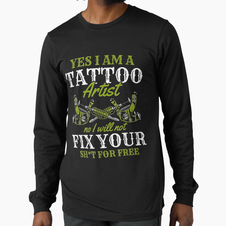 Yes I'm A Tattoo Artist Fix Your Sht Tattooed Ink Tattoo Art by tashiav