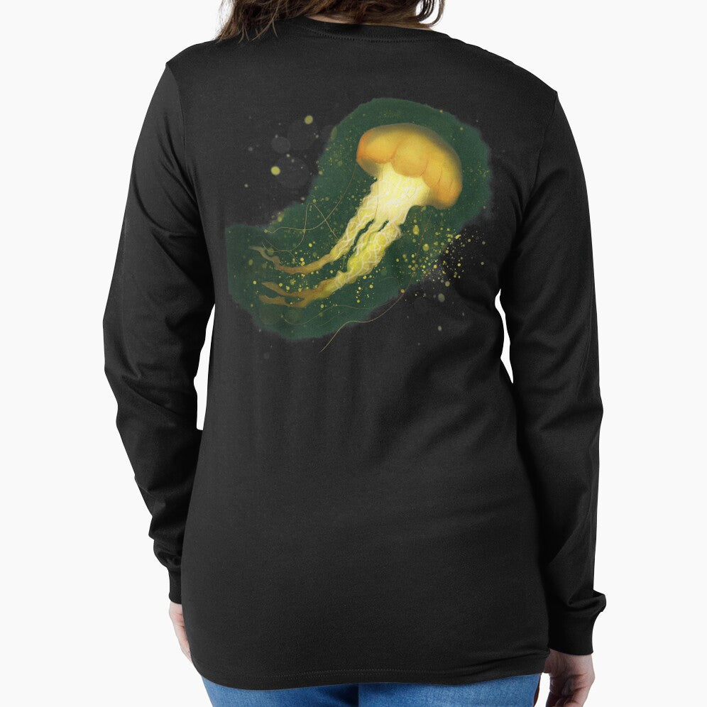 Yellow Jellyfish by JuncoPuff
