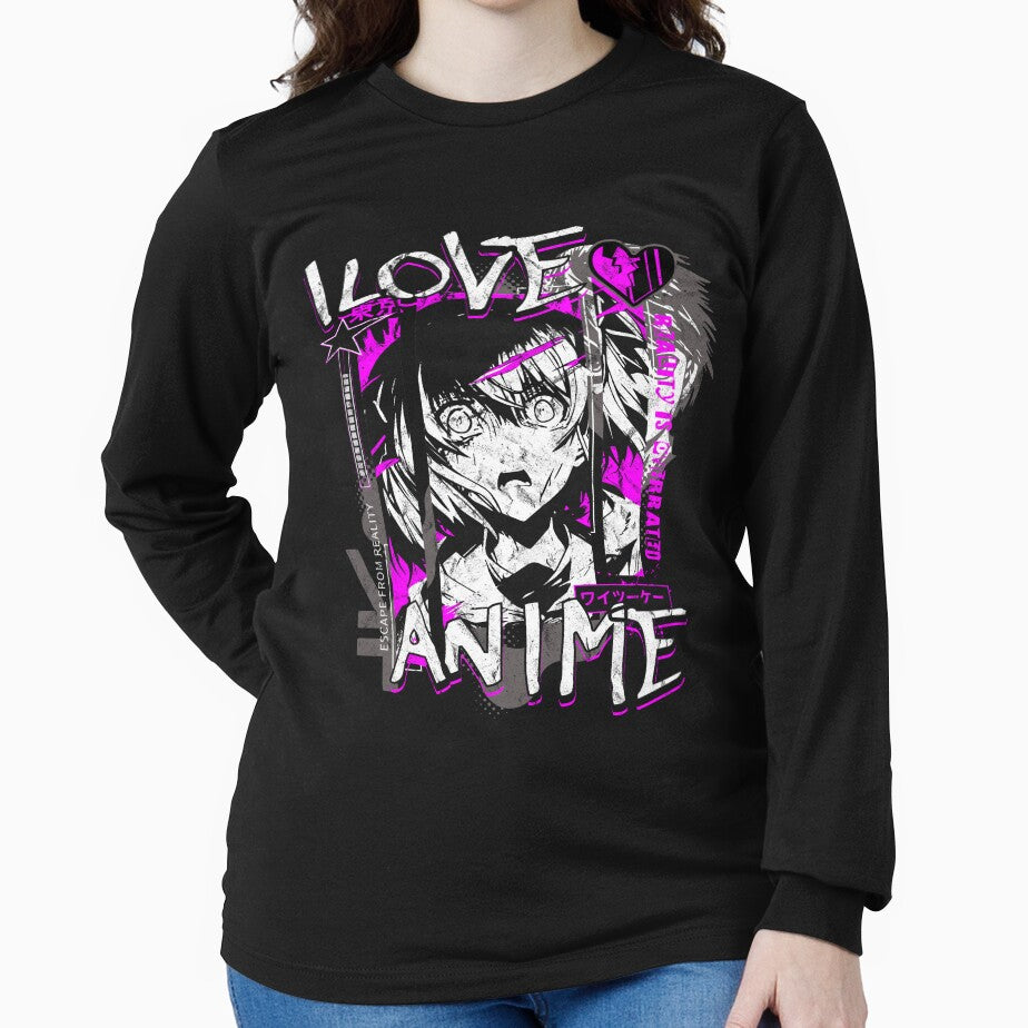 I Love Anime Escape From Reality by theSYD