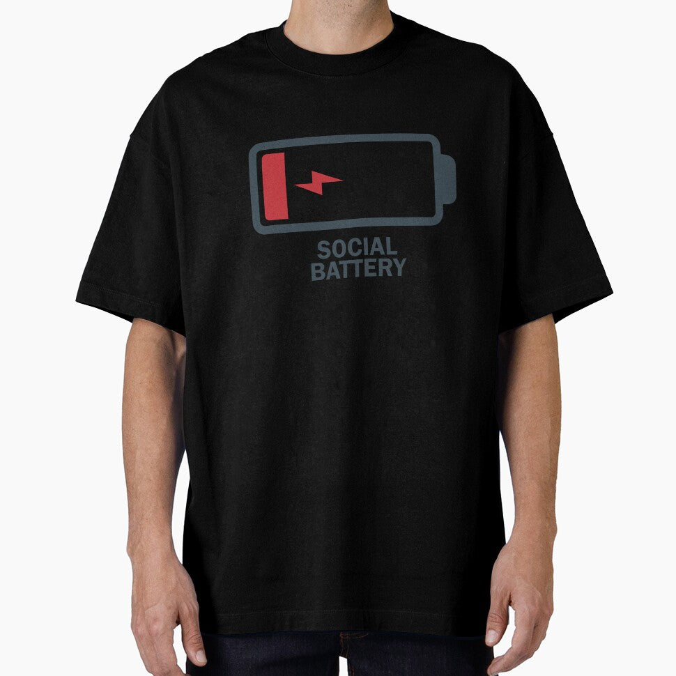 Social Battery Needs Charging Running Low by MoodPending