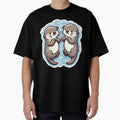 Kawaii Otter couple by PrintSoulDesign