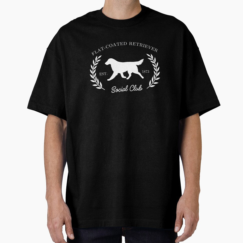 Flat-Coated Retriever Social Club by KatiesCanines