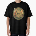 Chill Capybara Stoner - Retro 70s Zen Animal Art by TSE DESIGN