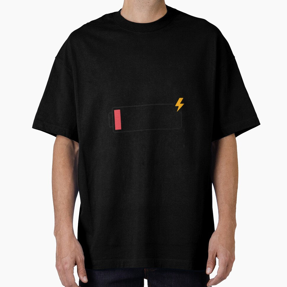 Social Battery 1% Funny Introvert Shirt by MoodOffline12427