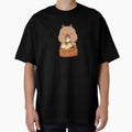 Cutr capybara eating dumplings by CapyFun