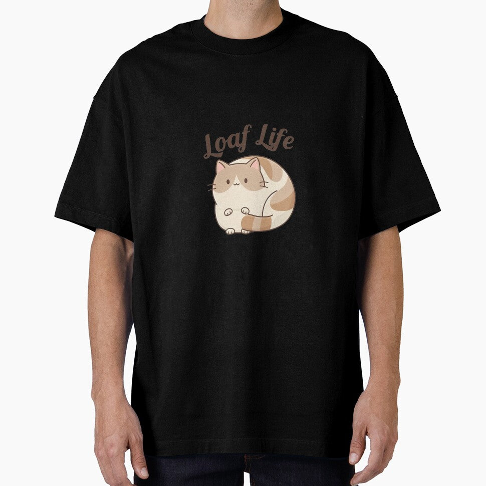 Loaf Life Cute Cat Shirt – Cozy Cat Loaf Aesthetic Tee for Cat Lovers by Cozy Cat Collective