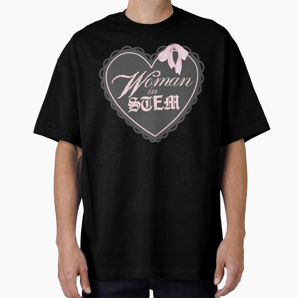 Woman in STEM Black Heart Coquette by GenBio