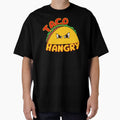 Taco Hangry, Funny Angry Eyes Taco by theflandonian