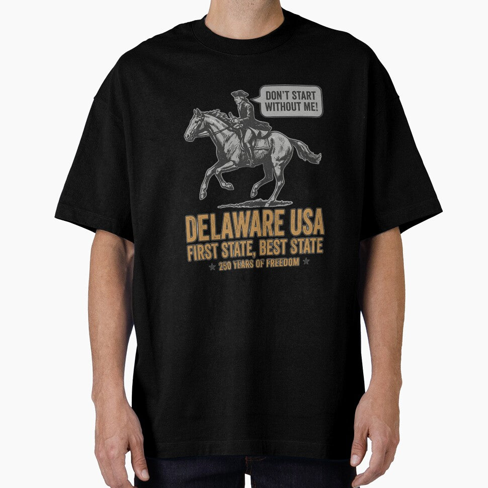 Caesar Rodney Delaware 250 Years of Freedom - First State Pride by rygenr8