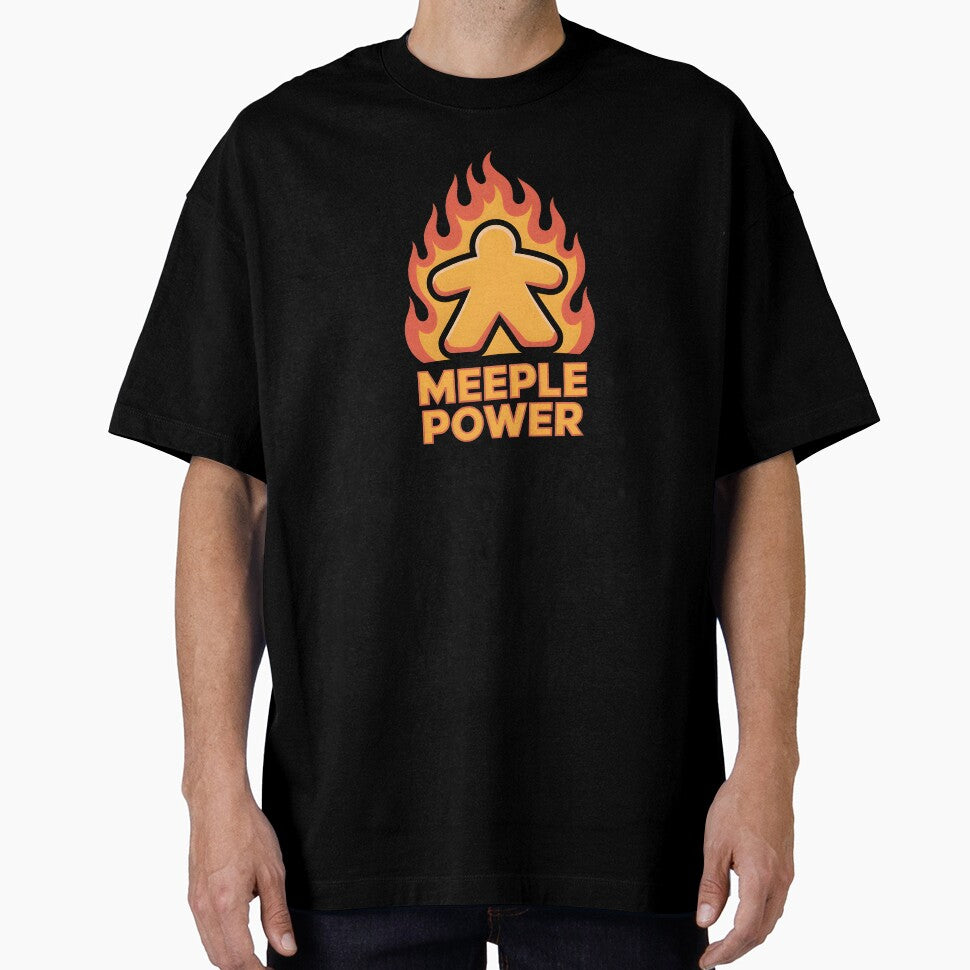 Meeple power, boardgame meeple by Boardgameo