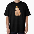 The Zen Capybara with an Orange by Bal Drops