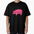 Born to squeal - pig outline by gaslight-n