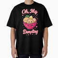 Oh, My Dumpling Cute Dumplings Bowl by Lia Vina