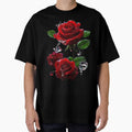 Red Roses with Water Drops: Elegance and Beauty by TroviTutto