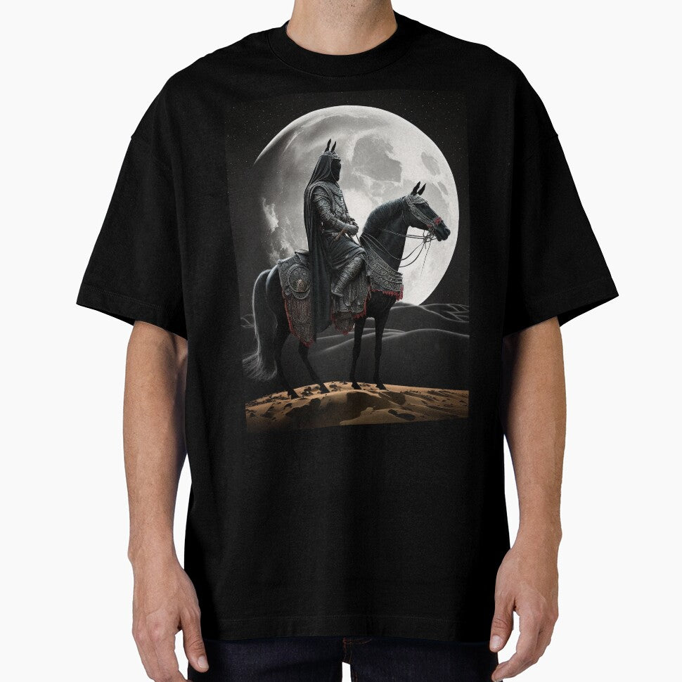 Moonlit Gallop Through the Dunes by creative-maxim
