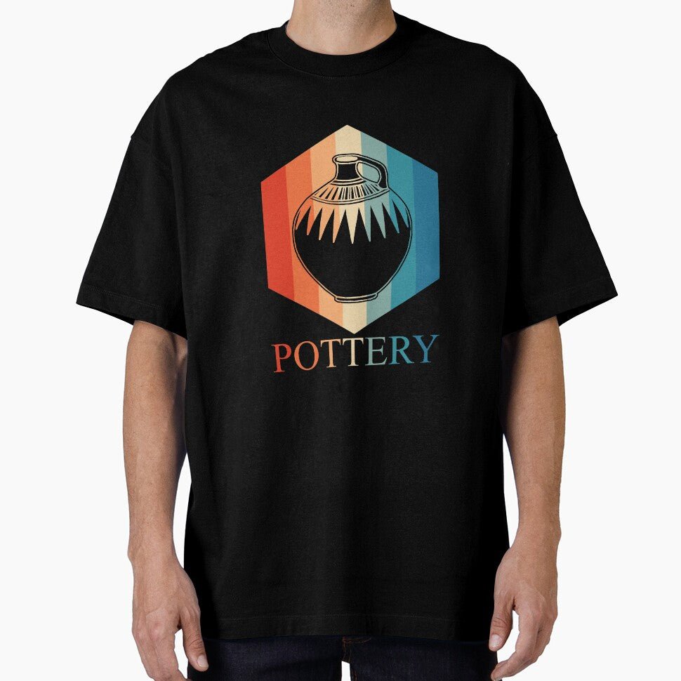 Retro Pottery | Potter Ceramic Artist Wheel Clay Glazed by Cedinho