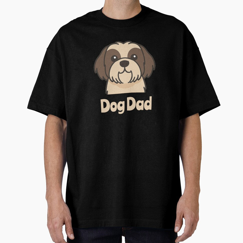 Dog Dad – Shih Tzu Edition | Cute Fluffy Dog Lover Gift by The Sandy Design Store