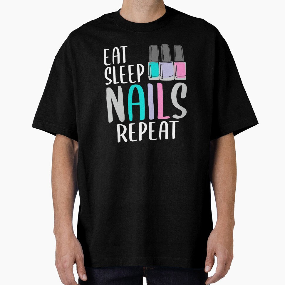 Nail Tech Beautician, Nails Repeat Expert, Nail Techs Color Your World Cosmetology by Merchking1