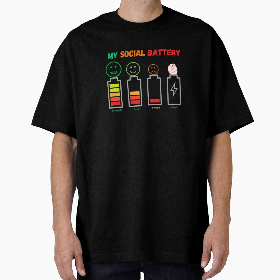 My Social Battery Introvert (Socially Drained) by ThriveShop