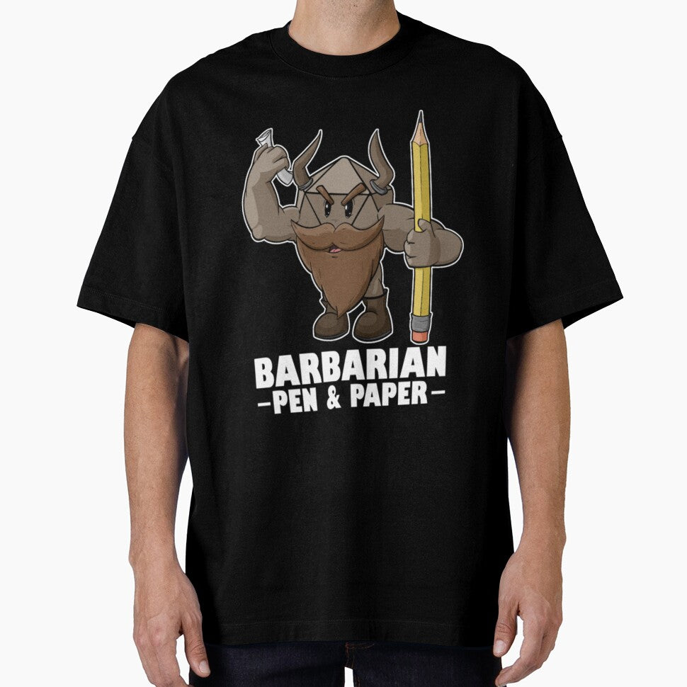 Barbarian Class Pen and Paper DnD Tabletop Gift by AntonioFrio