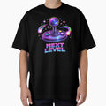 Next Level Retro Arcade Joystick – Neon Gamer Vaporwave Gaming Design by NuniDesigns